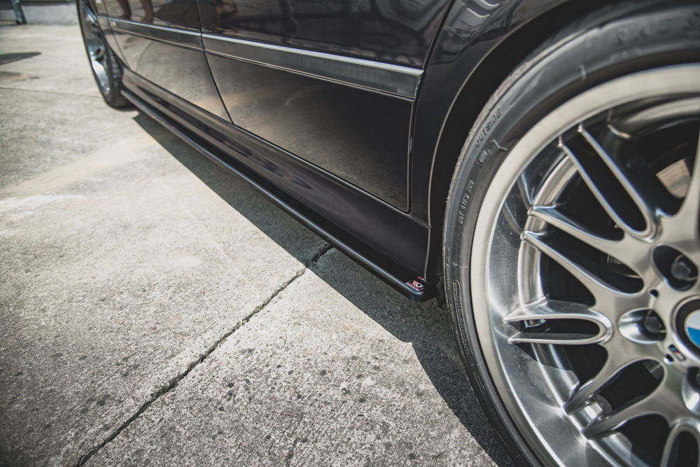 Side Skirts / Sidokjolar BMW E39 M5 / E39 5-Serie (Blank Svarta)