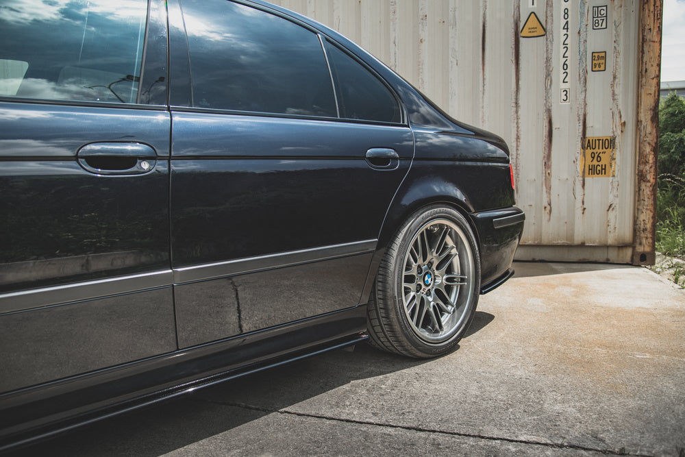 Side Skirts / Sidokjolar BMW E39 M5 / E39 5-Serie (Blank Svarta)
