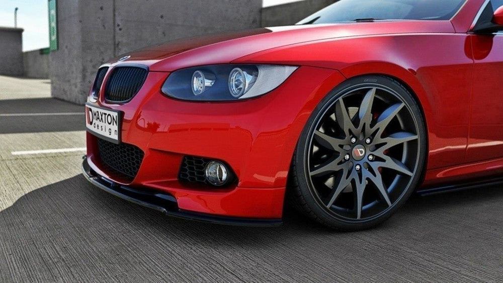 Fram Splitter / Läpp BMW E92, E93 3-Serie (Blank Svart) - Kafi Racing