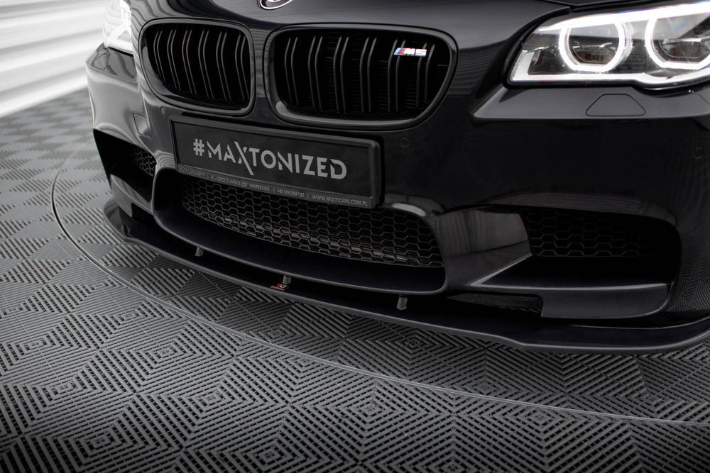 Front Splitter / Läpp BMW F10 M5 (Blank Svart)