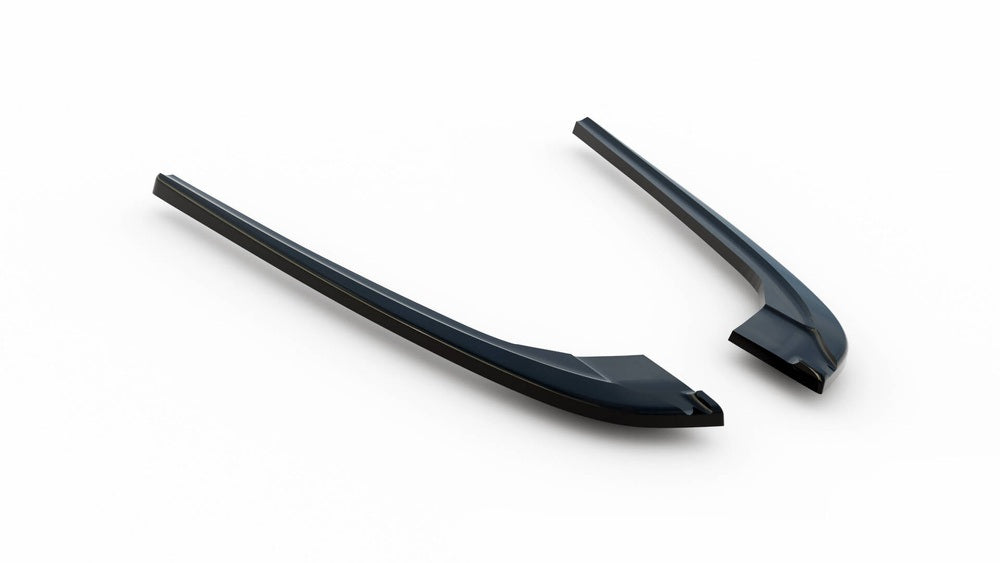 Bakre Sido Splitters / Sidoextensions BMW F10, F11 5-Serie - Kafi Racing