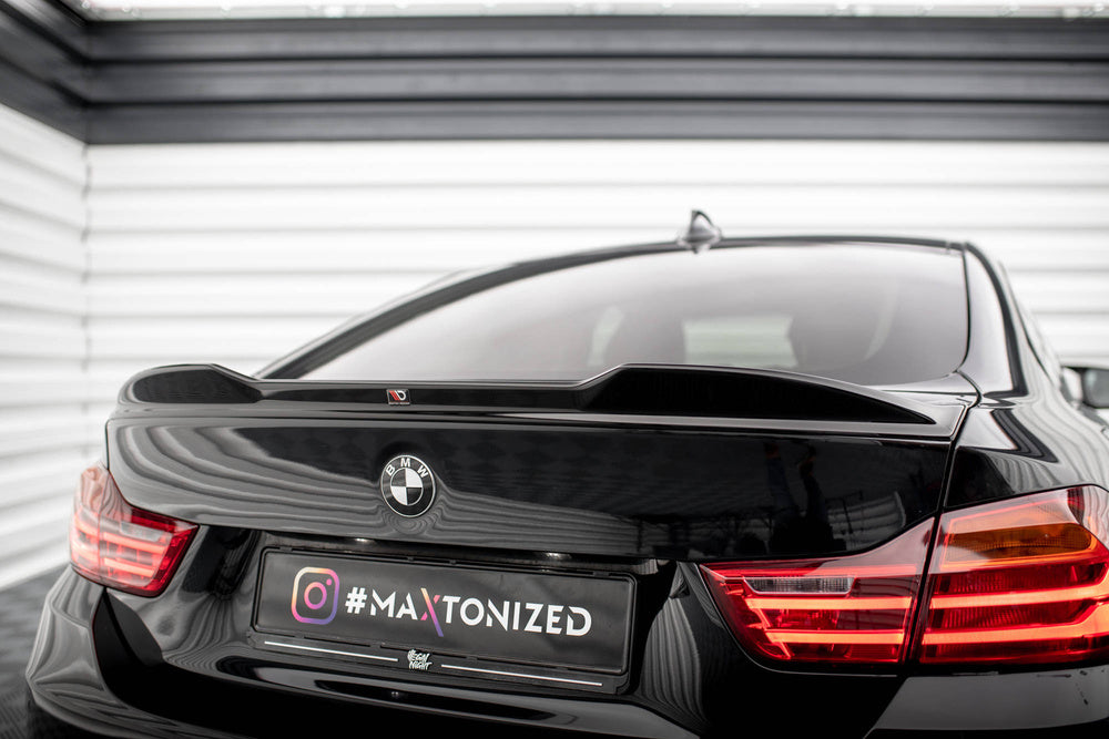 Spoilervinge BMW F36 Gran Coupe 4-Serie (Blank Svart) - Kafi Racing