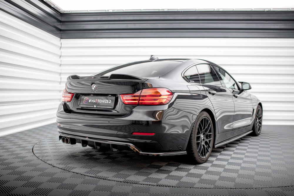 Spoilervinge BMW F36 Gran Coupe 4-Serie (Blank Svart) - Kafi Racing