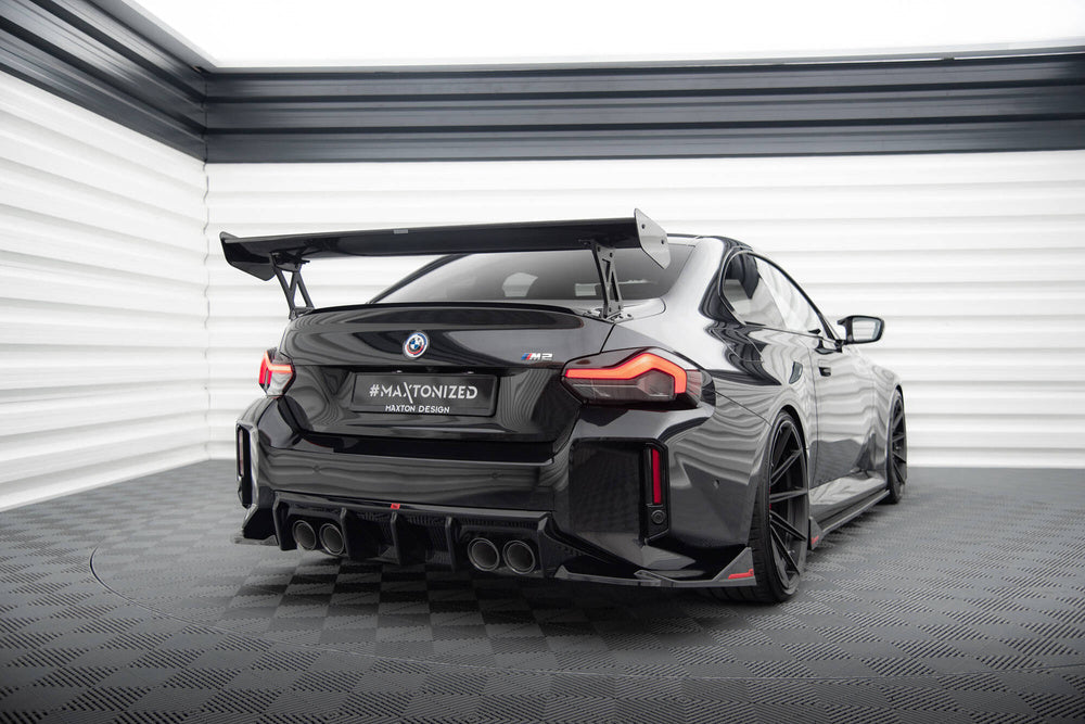 Kolfiber Vinge BMW M2 G87 (External Brackets) - Kafi Racing