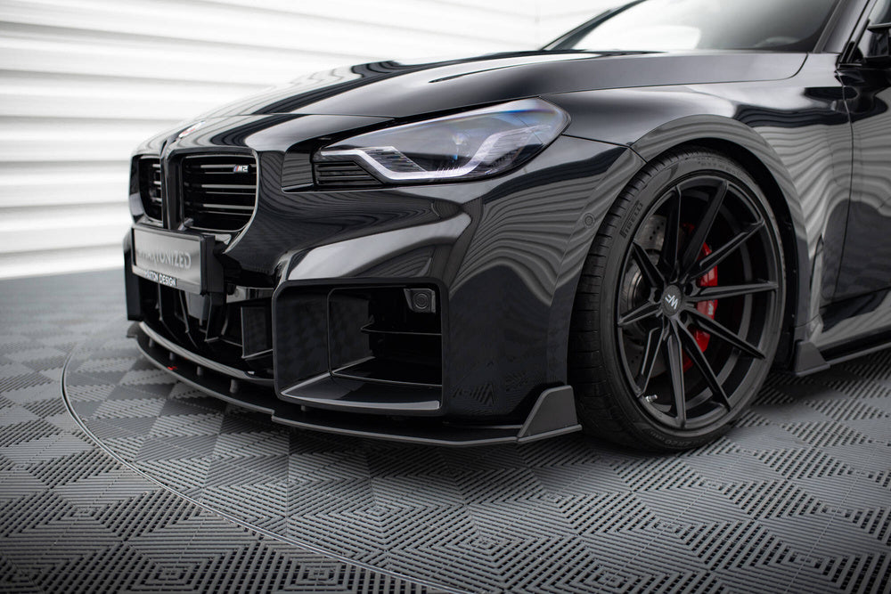 Splitter Street Pro V.2 BMW M2 G87 (Blank Svart) - Kafi Racing