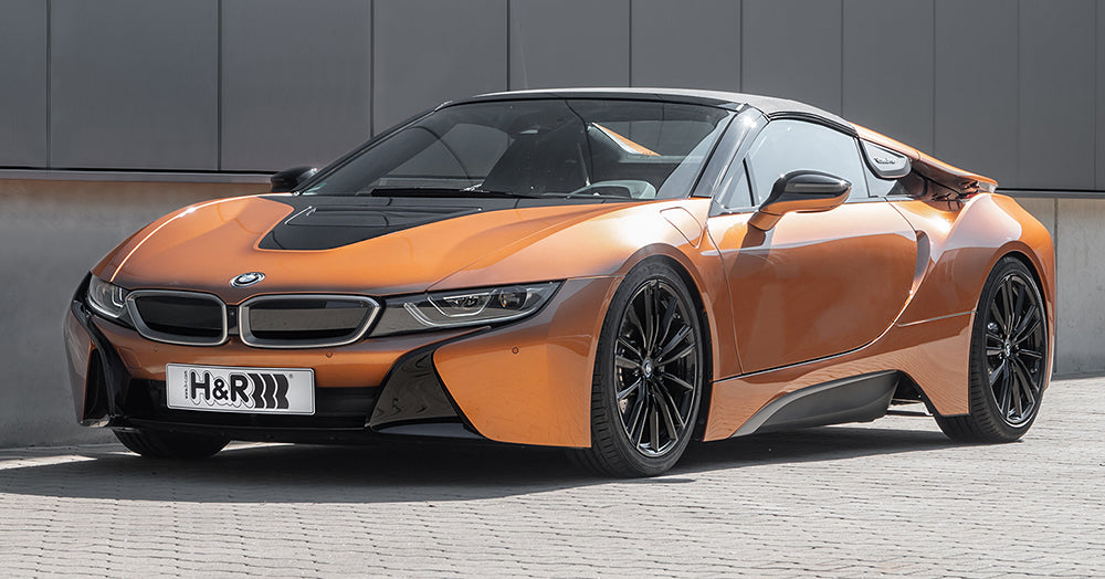 BMW i8 H&R Lowering Springs Coupe & Roadster i12, i15