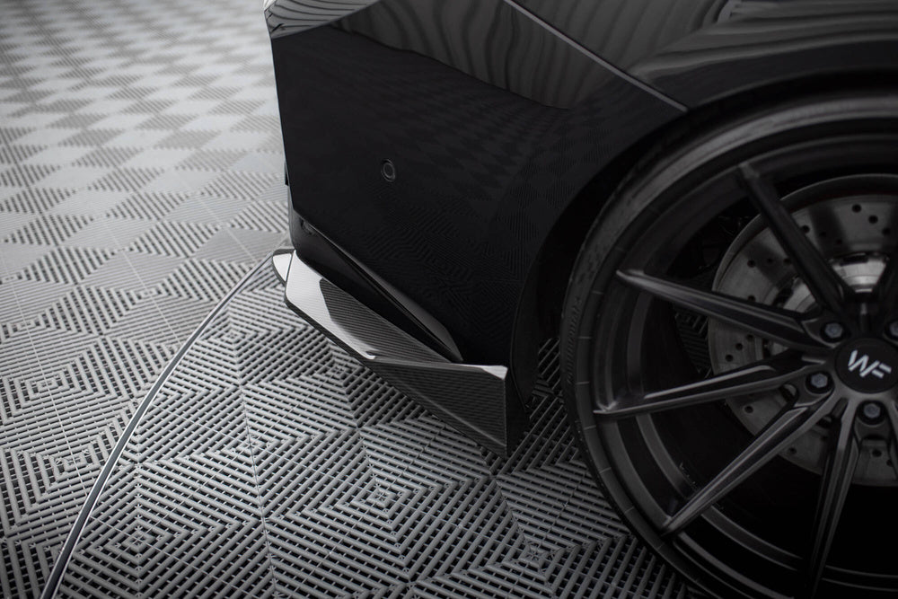 Kolfiber Bakre Sidosplitters / Sidoextensions BMW M2 G87 - Kafi Racing