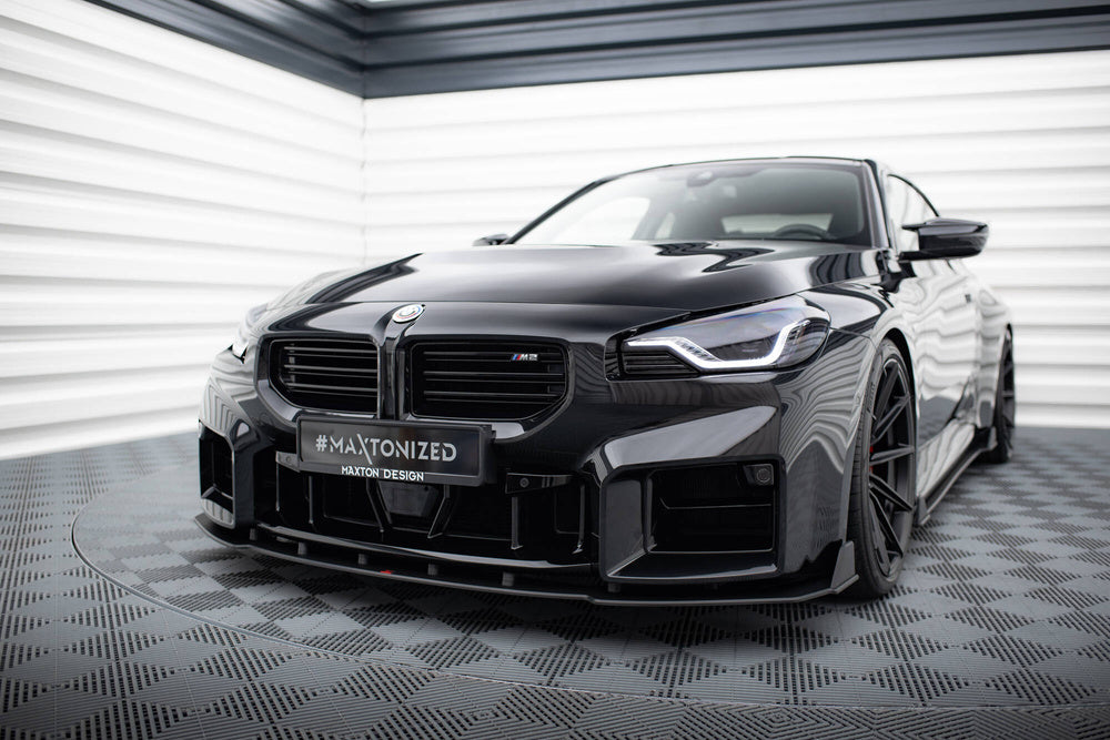 Splitter Street Pro V.2 BMW M2 G87 (Blank Svart) - Kafi Racing