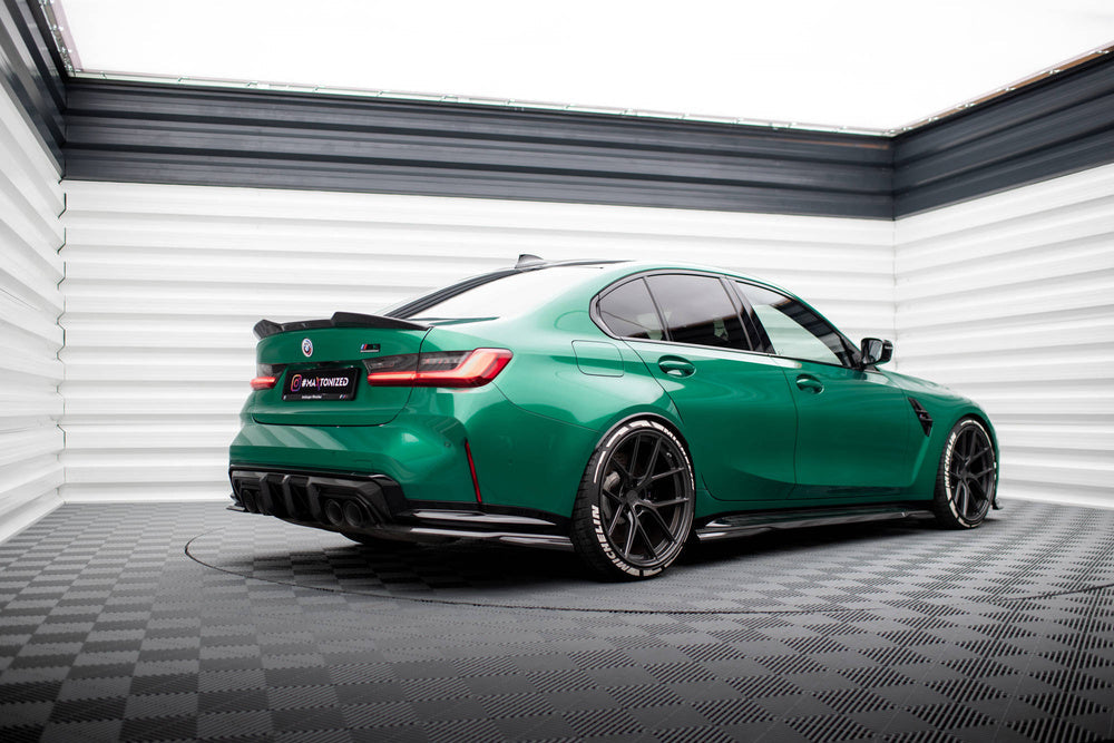 Kolfiber Bakre Sido Splitters BMW M3/M4 G80, G81, G82, G83 - Kafi Racing