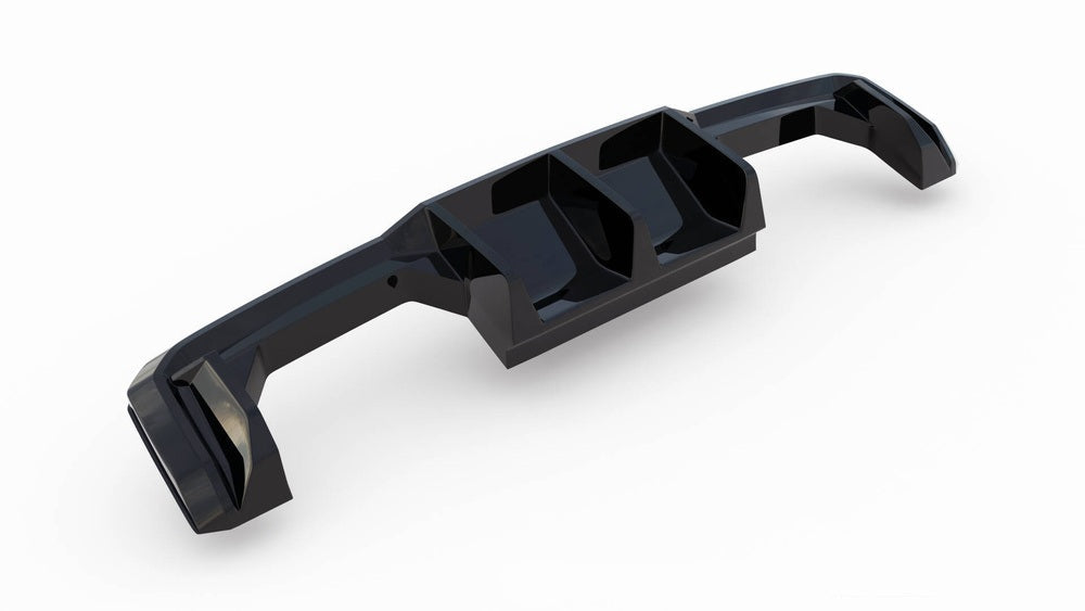 Diffuser BMW M3/M4 G80, G81, G82, G83 (Blank Svart) - Kafi Racing