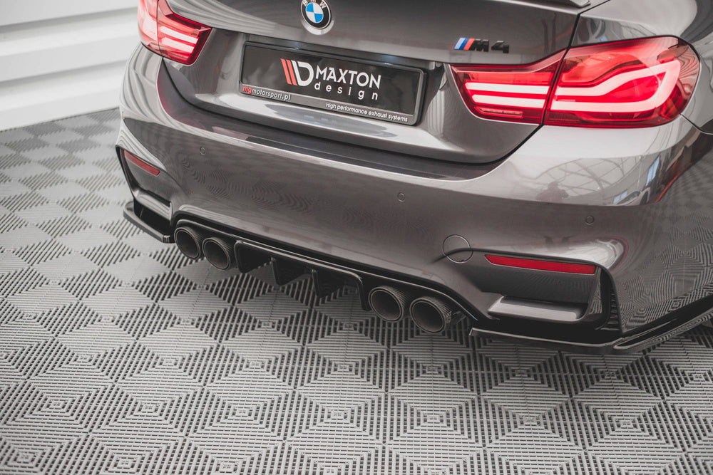 Diffuser BMW M4 F82, F83 (Blank Svart) - Kafi Racing