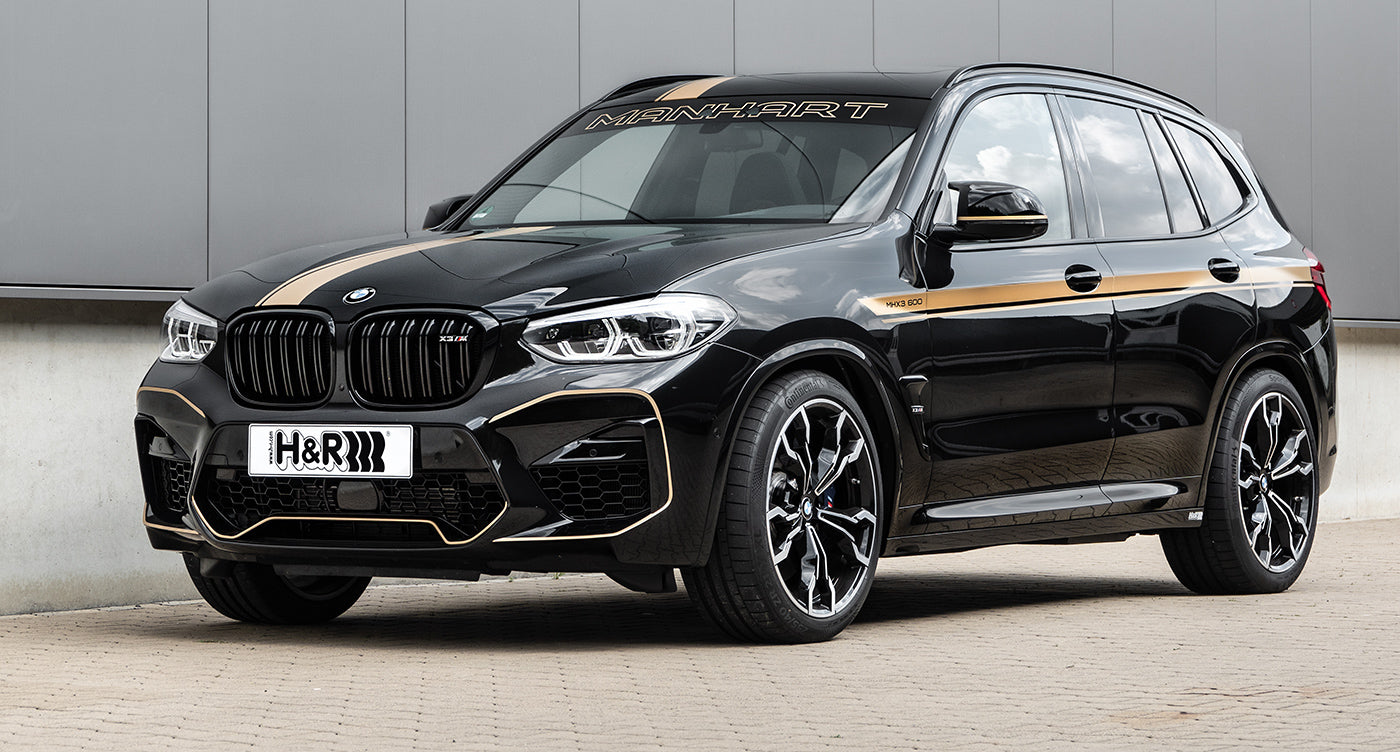 BMW X3M G01 / X4M F98 H&R Sänkningsfjädrar