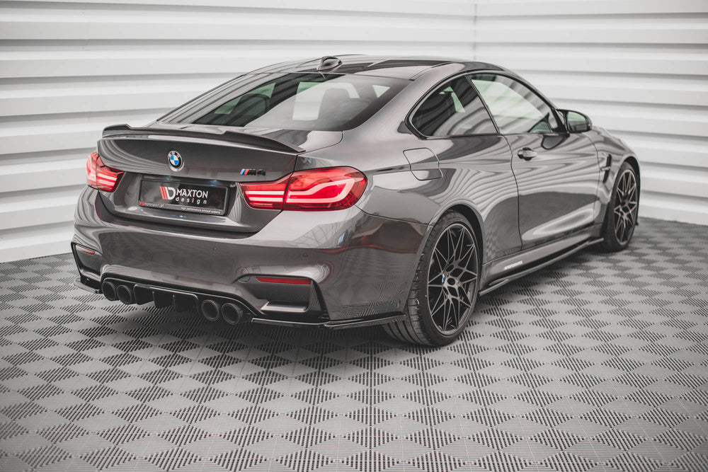 Diffuser BMW M4 F82, F83 (Blank Svart) - Kafi Racing