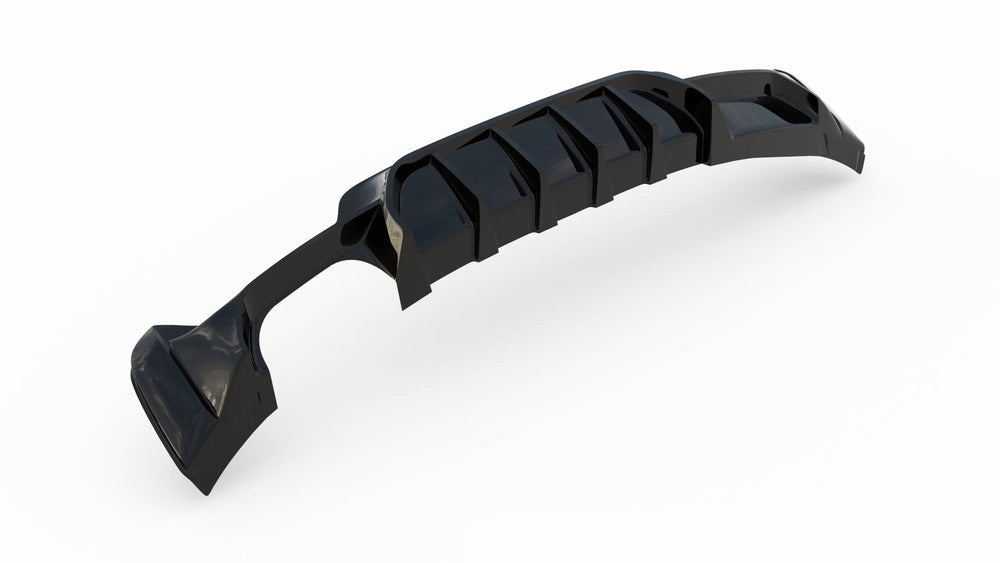 Diffuser BMW F32, F33, F36 4-Serie (För Ett Dubbelt Utblås) - Kafi Racing