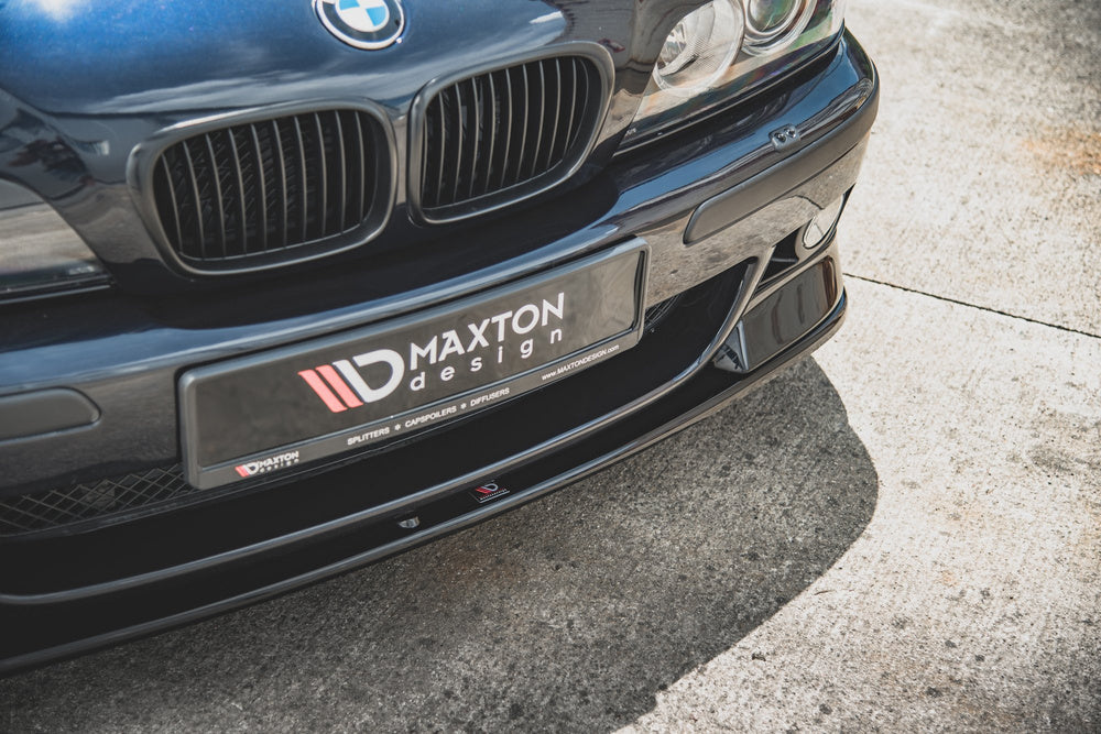 Front Splitter + Sido Splitters BMW E39 M5 / E39 5-Serie (Blank Svart)