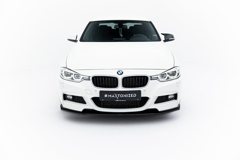 Fram Läpp / Splitter BMW F30, F31 M-Sport (Blank Svarta) - Kafi Racing