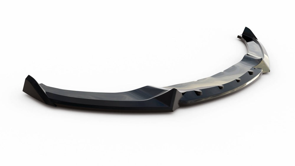 Fram Splitter / Läpp V.4 BMW F32, F33, F36 4-Serie (Blank Svart) - Kafi Racing