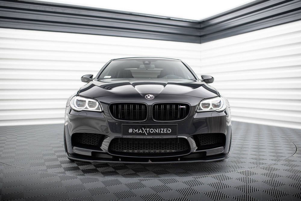 Front Splitter / Läpp BMW F10 M5 (Blank Svart)