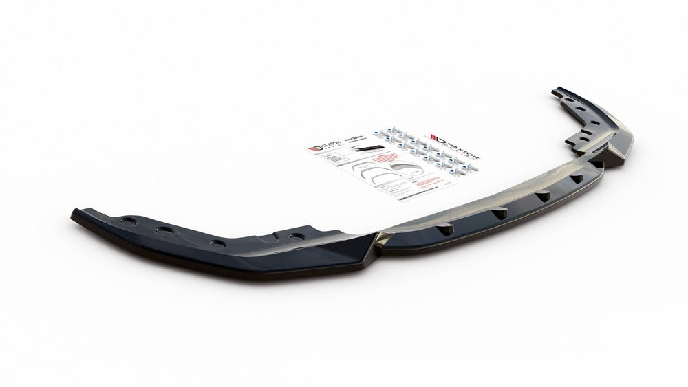 Fram Läpp / Splitter V.4 BMW G20, G21 3-Serie M-Sport (Blank Svart) - Kafi Racing