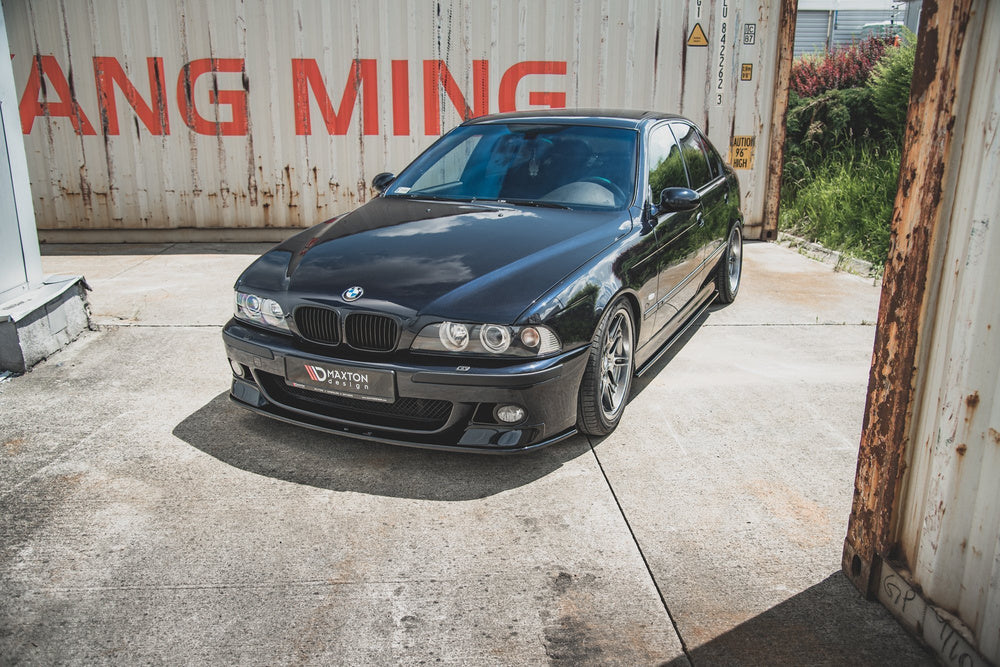 Front Splitter + Sido Splitters BMW E39 M5 / E39 5-Serie (Blank Svart)