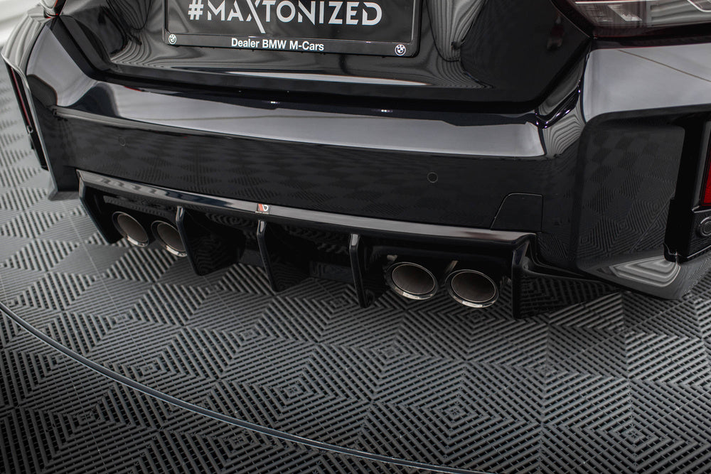 Diffuser V.1 BMW M2 G87 (Blank Svart) - Kafi Racing