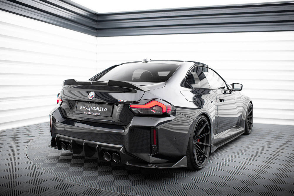 Kolfiber Bakre Sidosplitters / Sidoextensions BMW M2 G87 - Kafi Racing