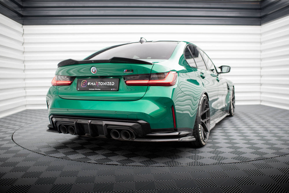 Kolfiber Bakre Sido Splitters BMW M3/M4 G80, G81, G82, G83 - Kafi Racing