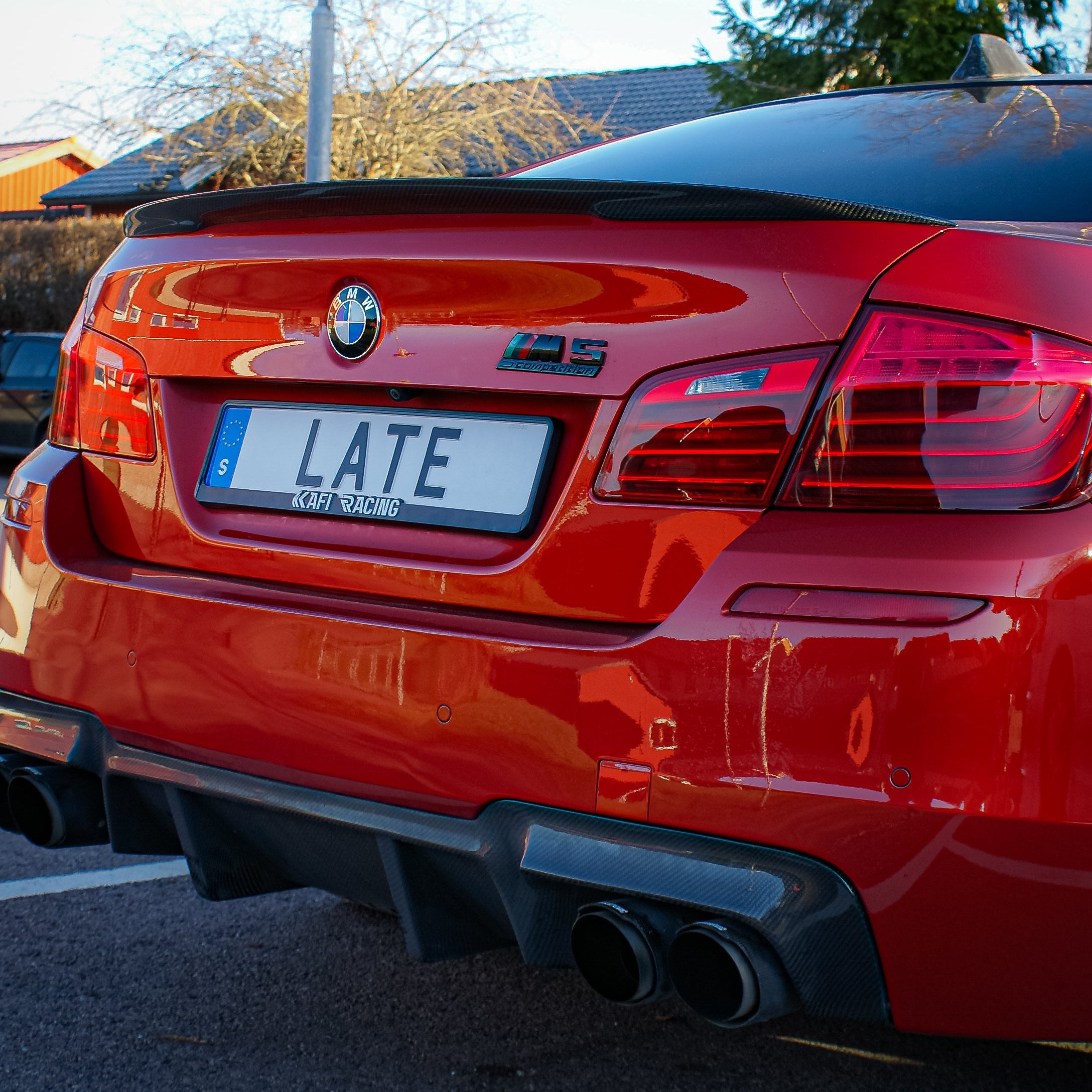 Kafi Racing License Plate Frame