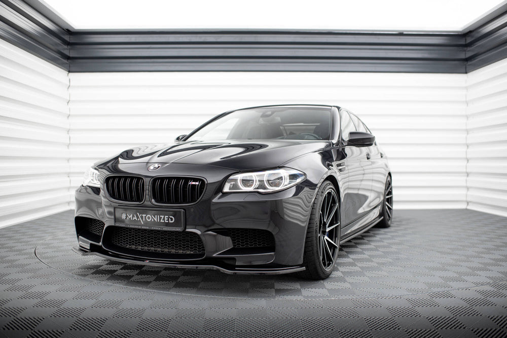 Front Splitter / Läpp BMW M5 F10 (Blank Svart)
