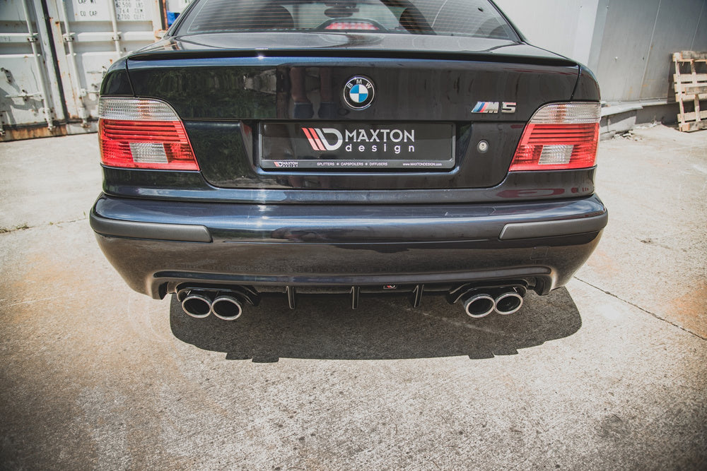 Diffuser BMW E39 M5 / E39 5-Serie (Blank Svart)