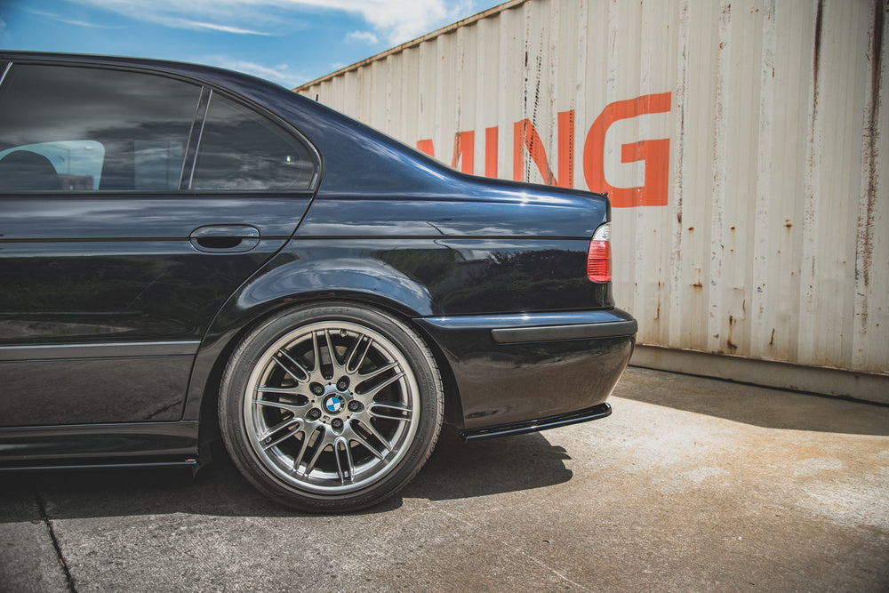 Bakre Sido Splitters BMW E39 M5 / 5-Serie E39 (Blank Svarta)
