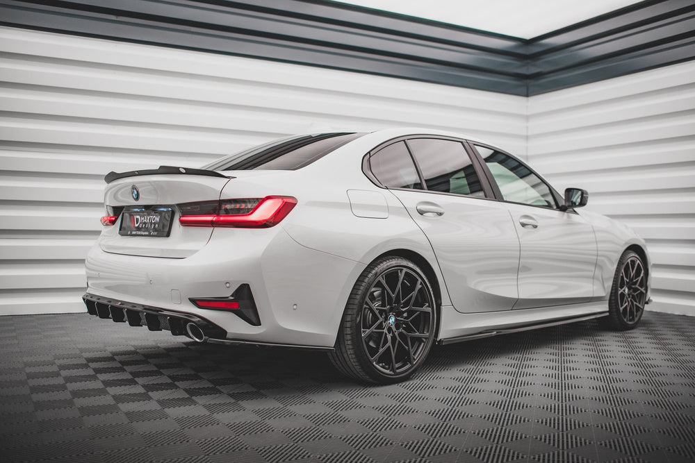 Side Skirts / Sidokjolar BMW G20, G21 3-Serie (Blank Svarta) - Kafi Racing