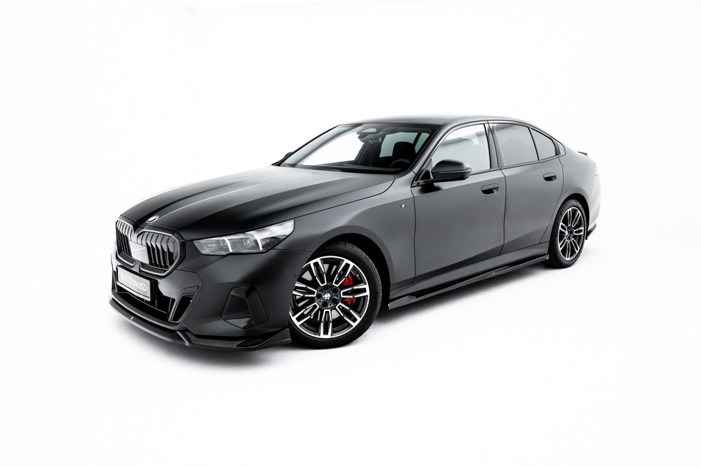 Side Skirts / Sidokjolar V.2 BMW G60, G61 5-Serie (Blank Svarta)