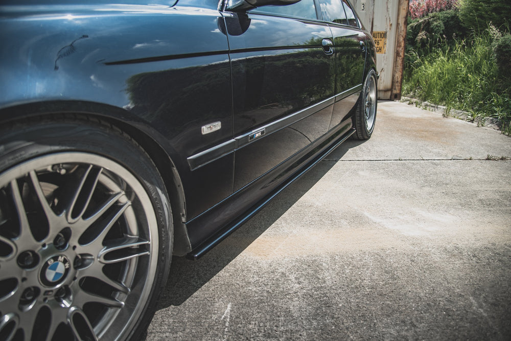 Side Skirts / Sidokjolar BMW E39 M5 / E39 5-Serie (Blank Svarta)