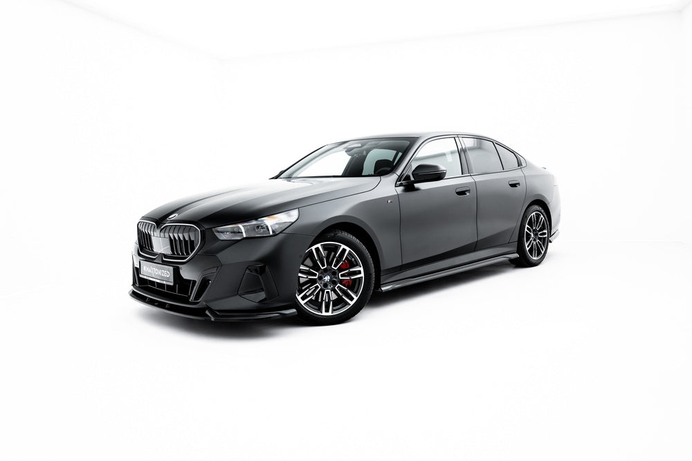 Side Skirts / Sidokjolar V.1 BMW G60, G61 5-Serie (Blank Svarta)