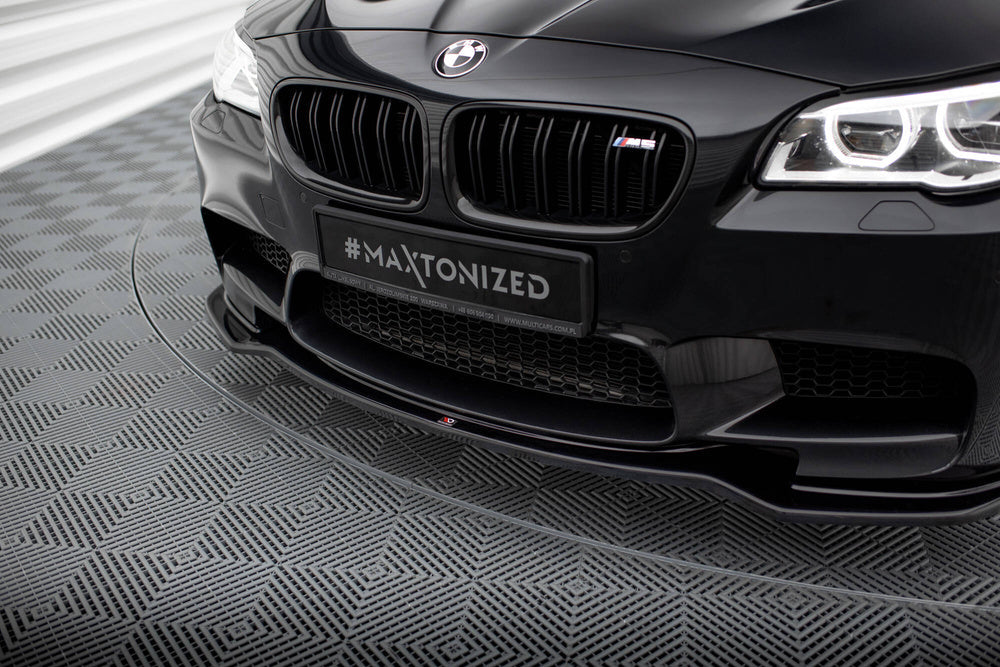 Front Splitter / Läpp BMW M5 F10 (Blank Svart)