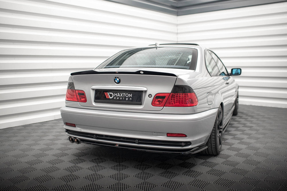 Bakspoiler / Vinge BMW E46 3-Serie Sedan (Blank Svart) - Kafi Racing