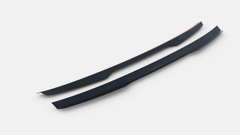 Bakspoiler / Vinge BMW E46 3-Serie Sedan (Blank Svart) - Kafi Racing