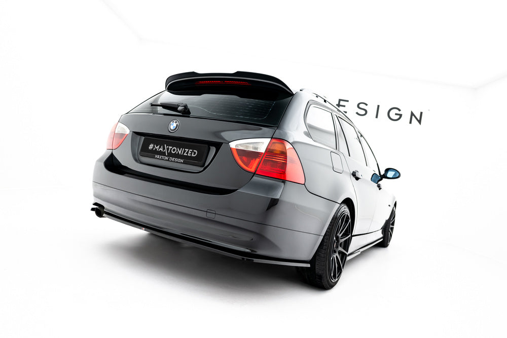 Takspoiler / Vinge BMW E91 3-Serie (Blank Svart) - Kafi Racing