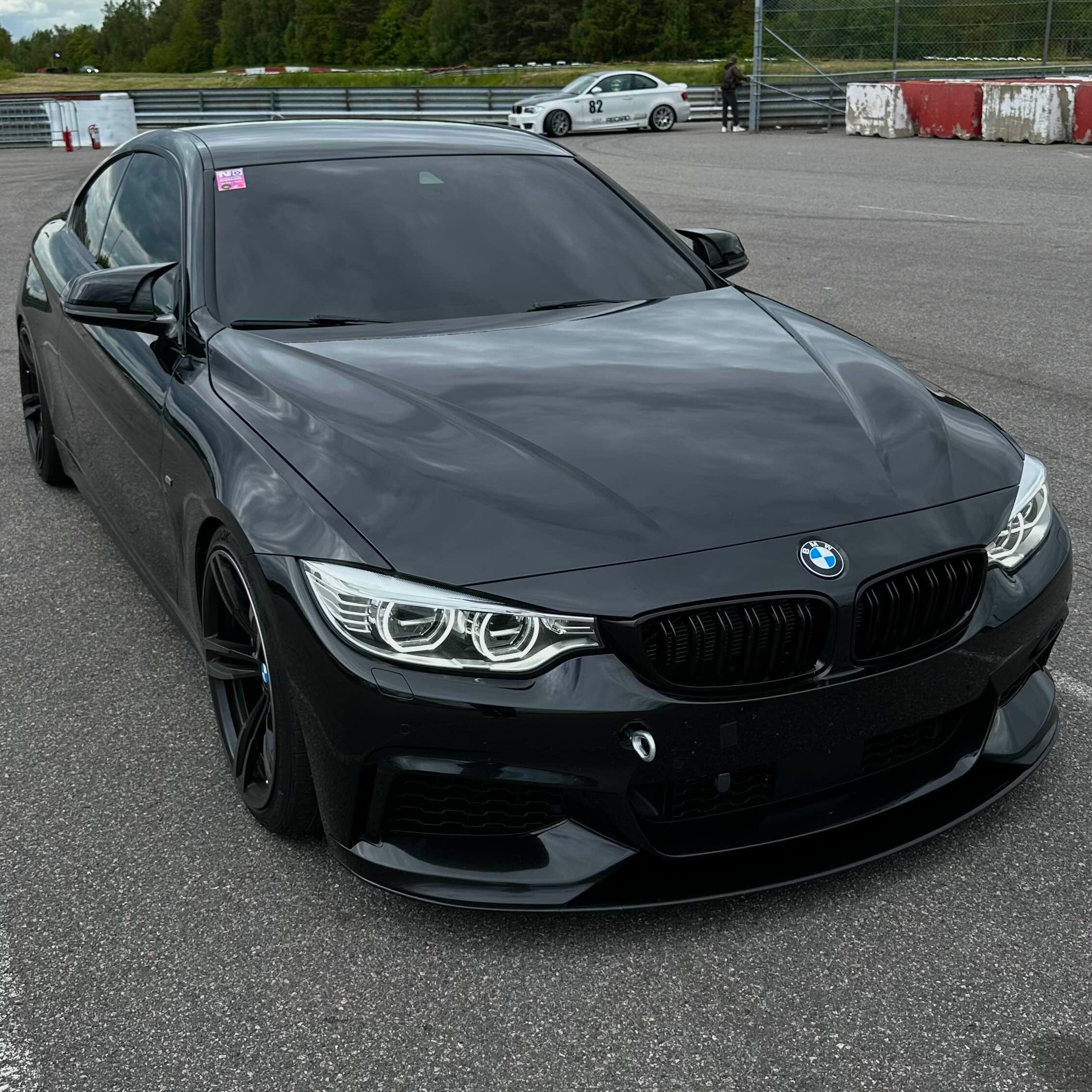 BMW F32/F33/F36 Grill Kidneys Gloss Black - Set