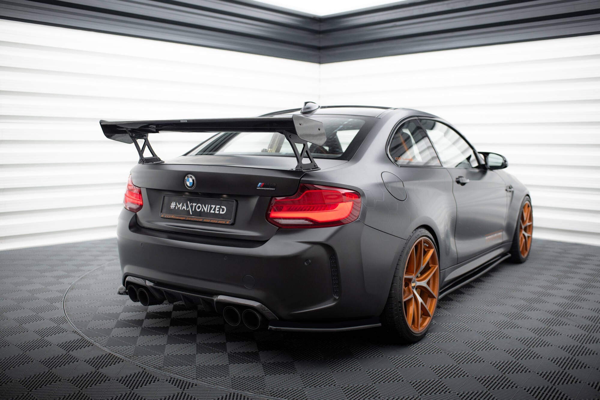 Kolfiber Vinge BMW M2 F87 / F22 2-Serie - Kafi Racing