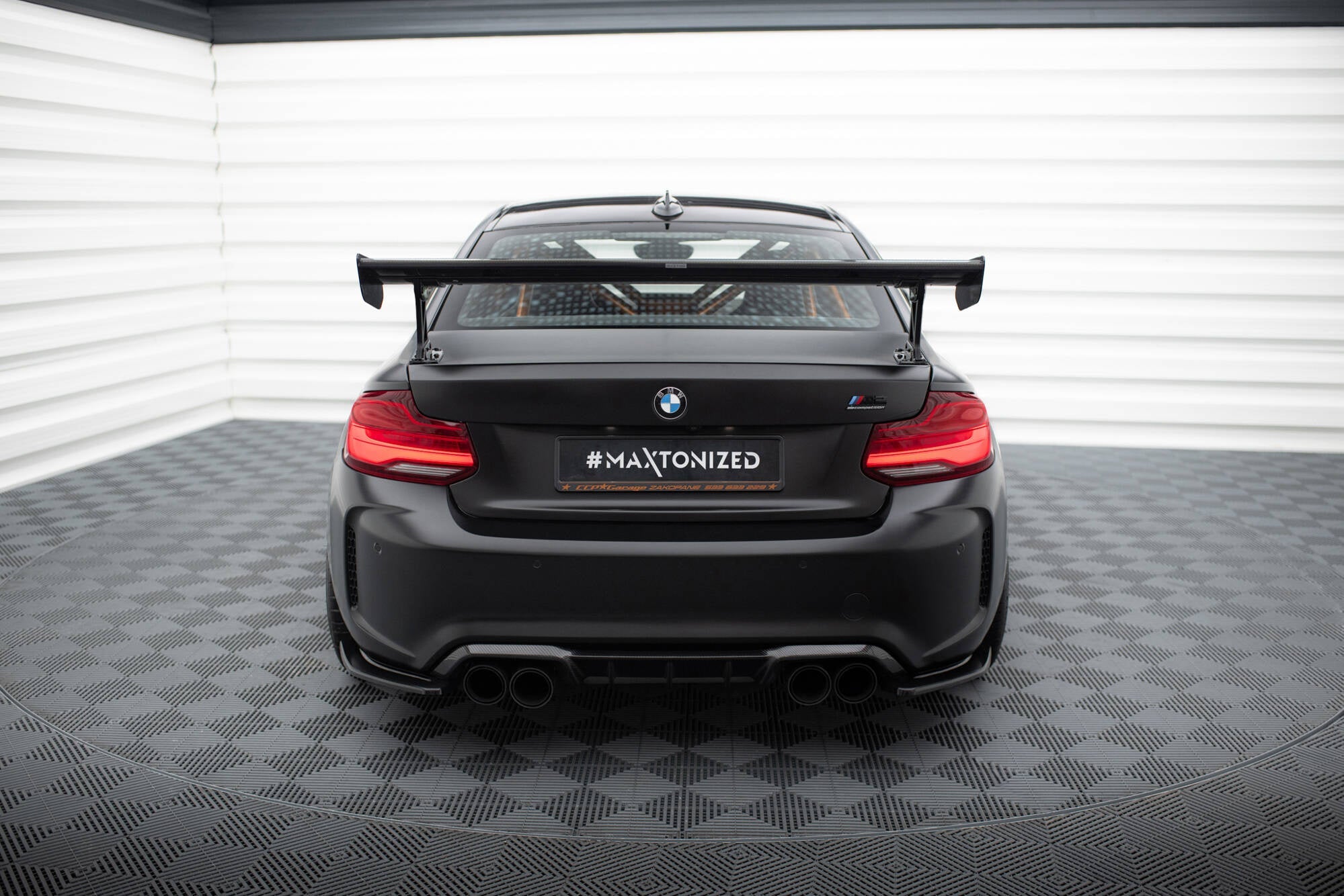 Kolfiber Vinge BMW M2 F87 / F22 2-Serie - Kafi Racing