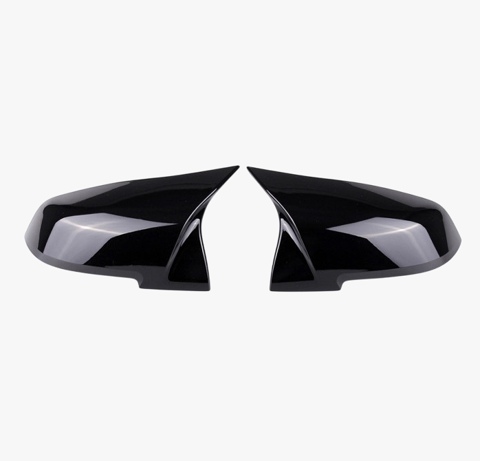 BMW F-Serie Backspegelkåpor M-Look Blanksvarta (Set)
