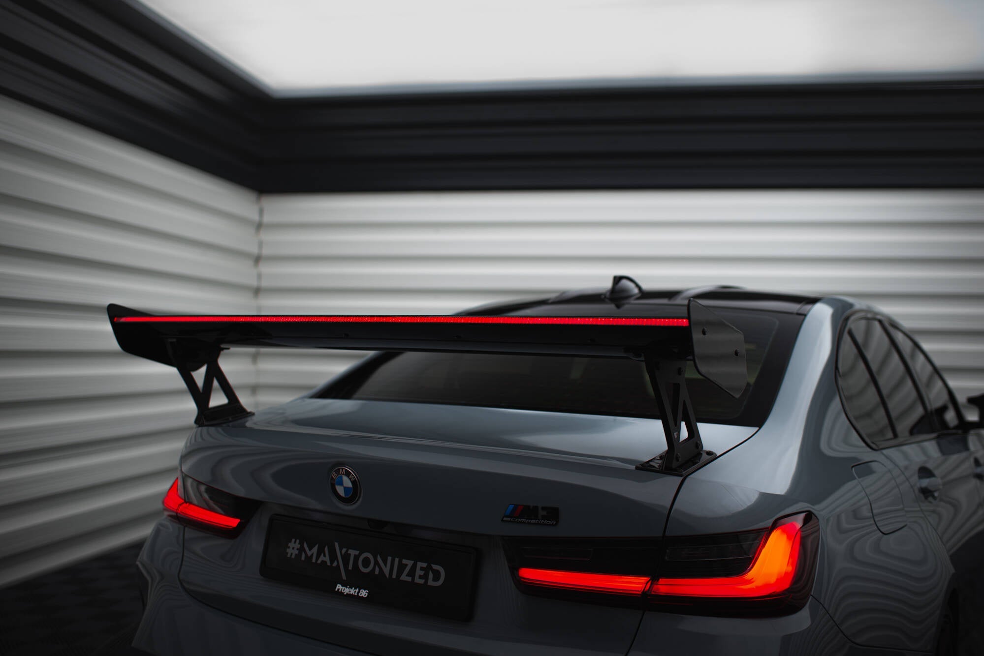 Kolfiber Vinge - BMW M3 G80 / 3-Serie G20 (utan eller med LED) - Kafi Racing