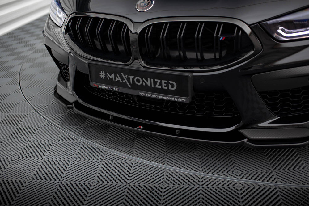 Front Lip / Splitter V.1 + Flaps BMW M8 F91 / F92 / F93