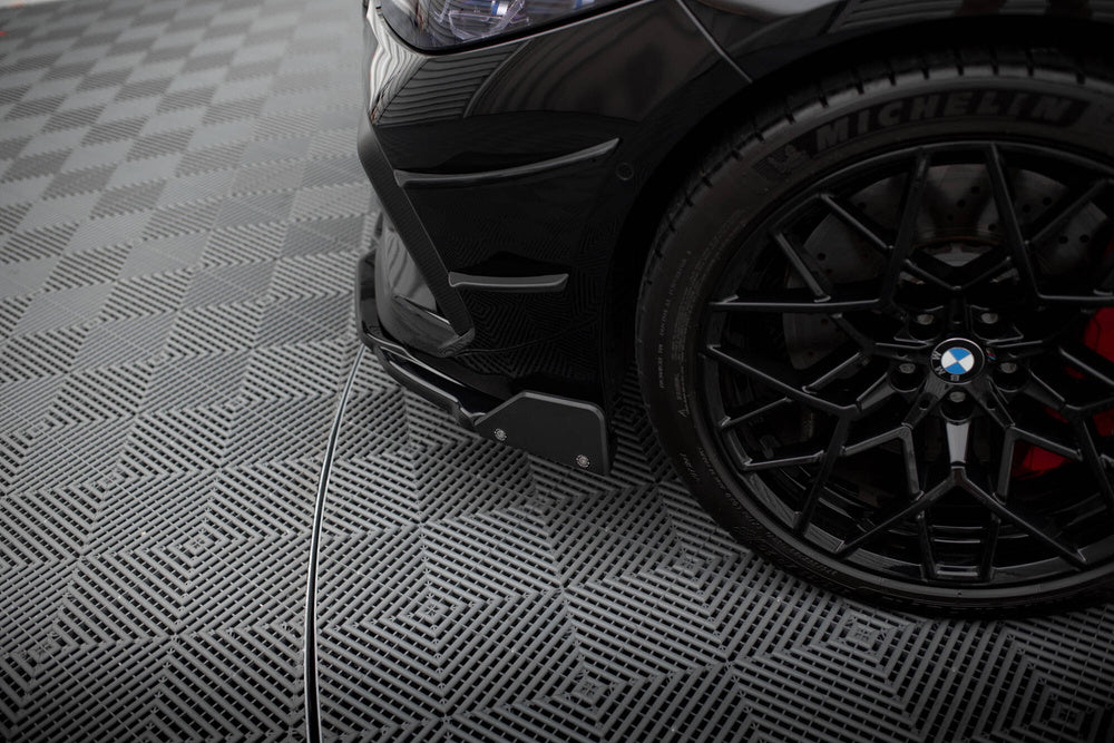 Front Lip / Splitter V.1 + Flaps BMW M8 F91 / F92 / F93