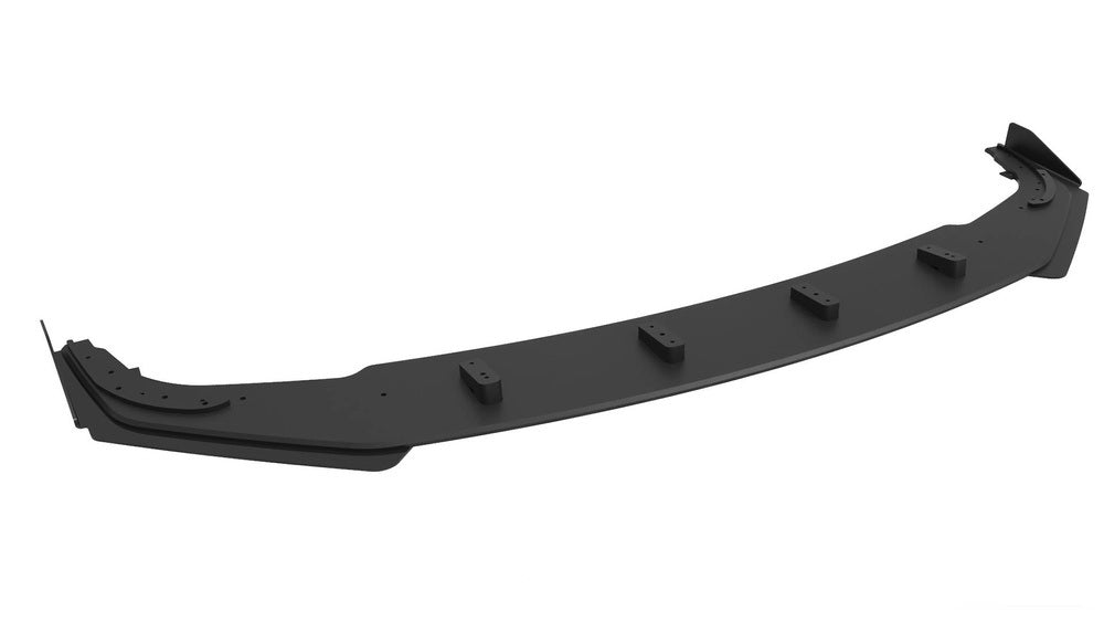 Fram Splitter / Läpp + Flaps BMW G42 2-Serie Street Pro (Blank Svart) - Kafi Racing