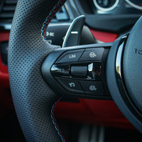 BMW Sport Ratt i Läder & Svarta Detaljer F20, F21, F22, F23, F30, F31, F32, F33, F34, F36 M3 F80, M4 F82, M4 F83, M2 F87 - Kafi Racing