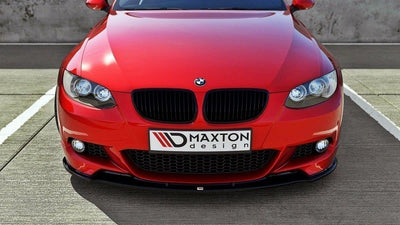Fram Splitter / Läpp BMW E92, E93 3-Serie (Blank Svart) - Kafi Racing