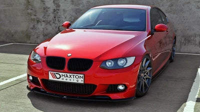 Fram Splitter / Läpp BMW E92, E93 3-Serie (Blank Svart) - Kafi Racing